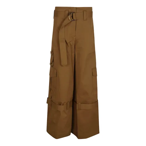Trousers > Wide Trousers - - Zimmermann - Modalova