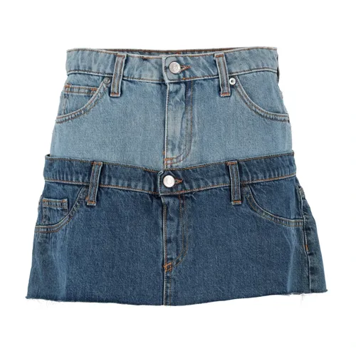 Skirts > Denim Skirts - - ViCOLO - Modalova