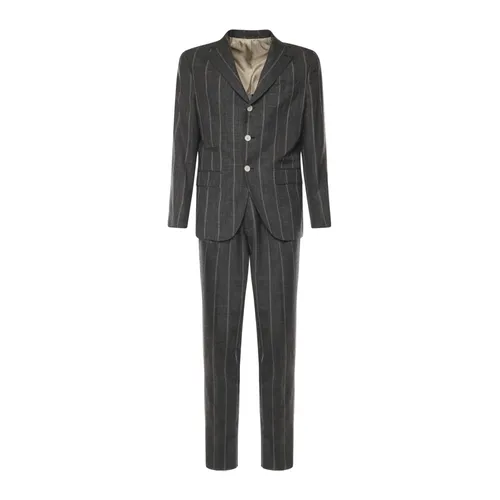 Suits > Suit Sets > Single Breasted Suits - - Eleventy - Modalova