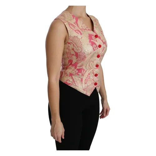 Jackets > Vests - - Dolce & Gabbana - Modalova