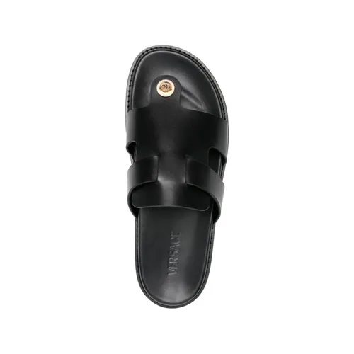 Shoes > Flip Flops & Sliders > Sliders - - Versace - Modalova