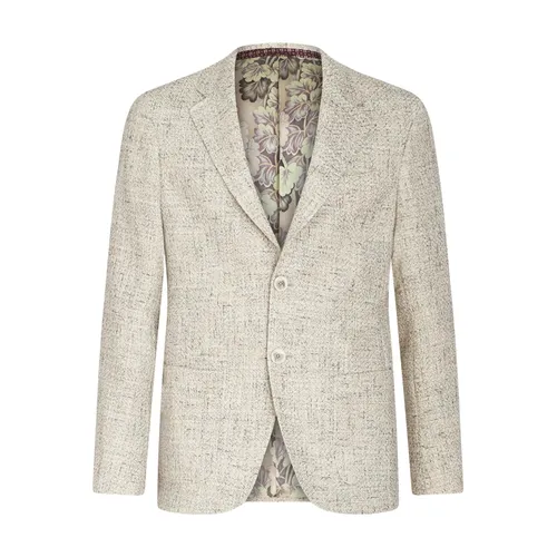 Etro - Jackets > Blazers - Gray - Etro - Modalova