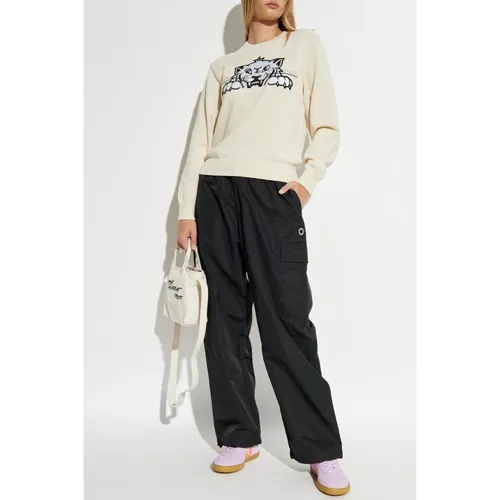 Trousers > Straight Trousers - - Kenzo - Modalova