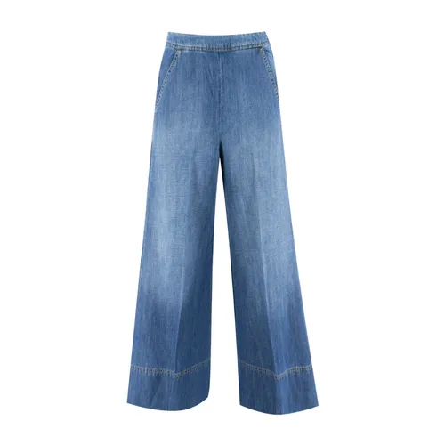 Pinko - Jeans > Wide Jeans - Blue - Pinko - Modalova