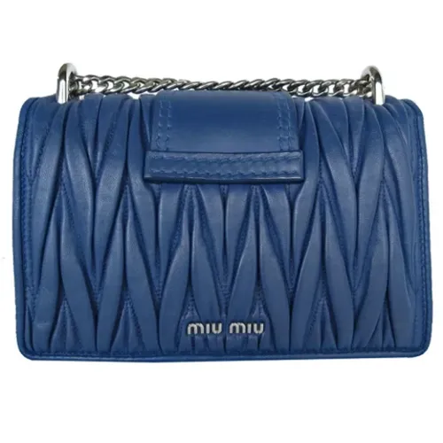Pre-owned > Pre-owned Bags > Pre-owned Cross Body Bags - - Miu Miu Pre-owned - Modalova