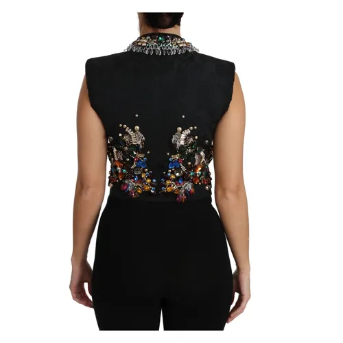 Jackets > Vests - - Dolce & Gabbana - Modalova