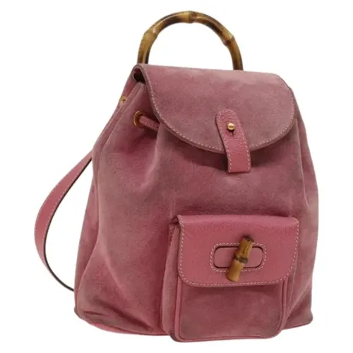 Pre-owned > Pre-owned Bags > Pre-owned Backpacks - - Gucci Vintage - Modalova
