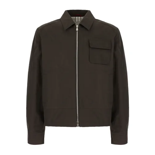 Jackets > Light Jackets - - Brunello Cucinelli - Modalova