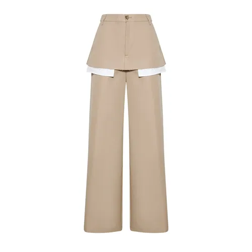 Trousers > Wide Trousers - - Silvian Heach - Modalova