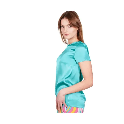 Liu Jo - Tops > T-Shirts - Blue - Liu Jo - Modalova