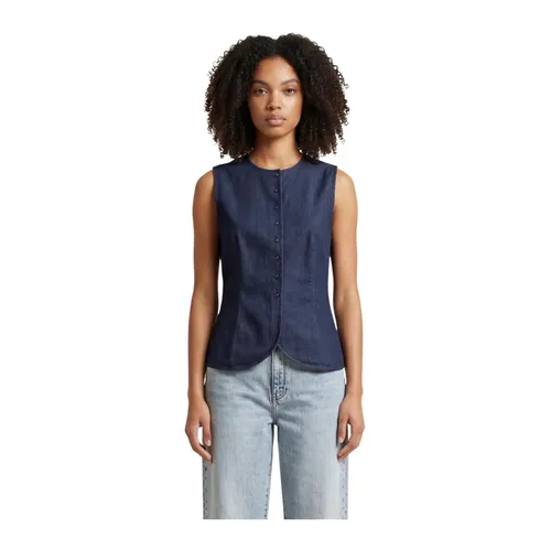 Only - Jackets > Vests - Blue - Only - Modalova