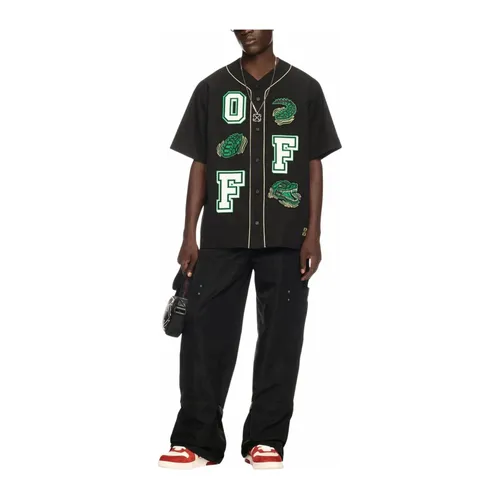 Trousers > Wide Trousers - - Off White - Modalova