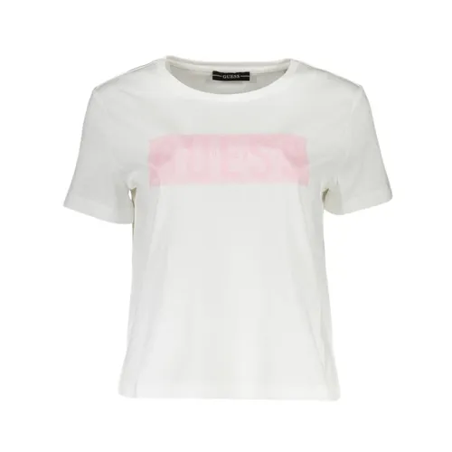 Guess - Tops > T-Shirts - White - Guess - Modalova