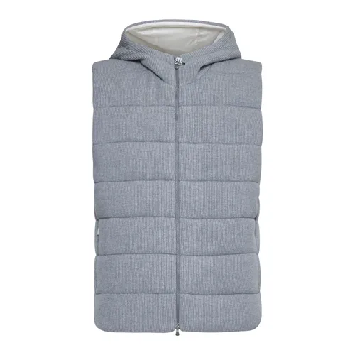 D4.0 - Jackets > Vests - Gray - D4.0 - Modalova