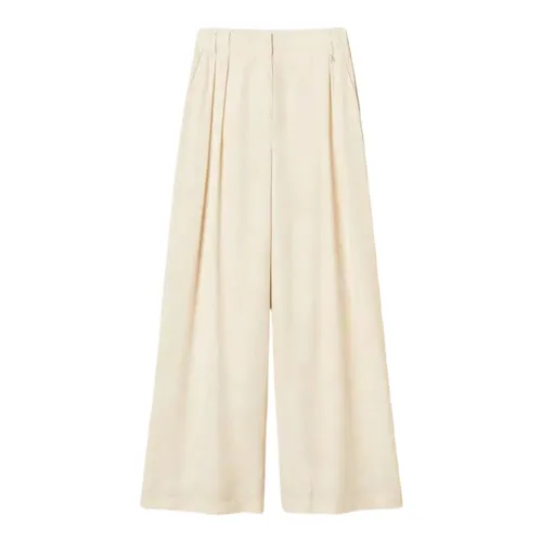 Trousers > Wide Trousers - - Twinset - Modalova