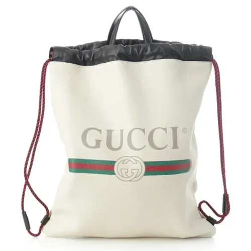 Pre-owned > Pre-owned Bags > Pre-owned Backpacks - - Gucci Vintage - Modalova