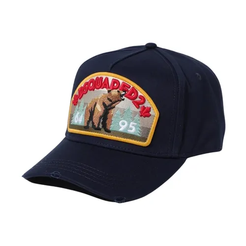 Accessories > Hats > Caps - - Dsquared2 - Modalova