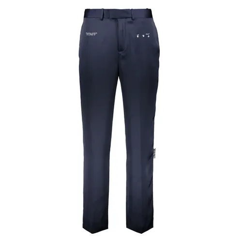 Trousers > Slim-fit Trousers - - Off White - Modalova