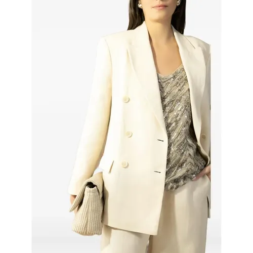 Jackets > Blazers - - Brunello Cucinelli - Modalova