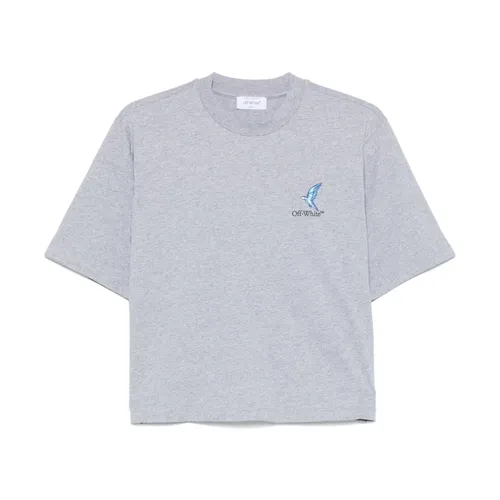 Tops > T-Shirts - - Off White - Modalova