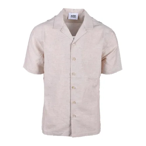 Shirts > Short Sleeve Shirts - - Alpha Studio - Modalova
