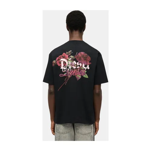 Diesel - Tops > T-Shirts - Black - Diesel - Modalova