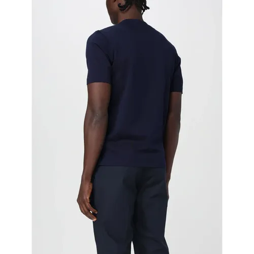 Zanone - Tops > T-Shirts - Blue - Zanone - Modalova