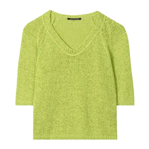 Knitwear > V-neck Knitwear - - Luisa Cerano - Modalova