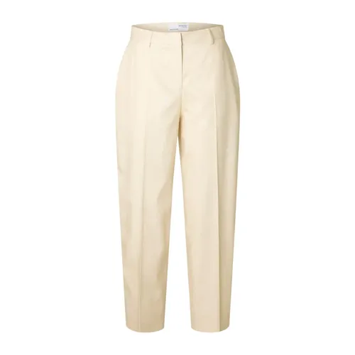Trousers > Tapered Trousers - - Selected Femme - Modalova