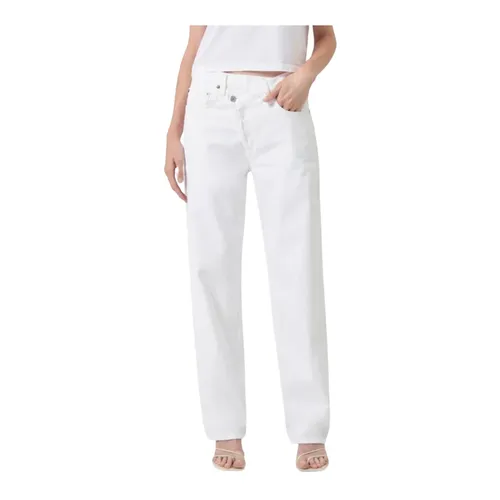 Trousers > Straight Trousers - - Agolde - Modalova