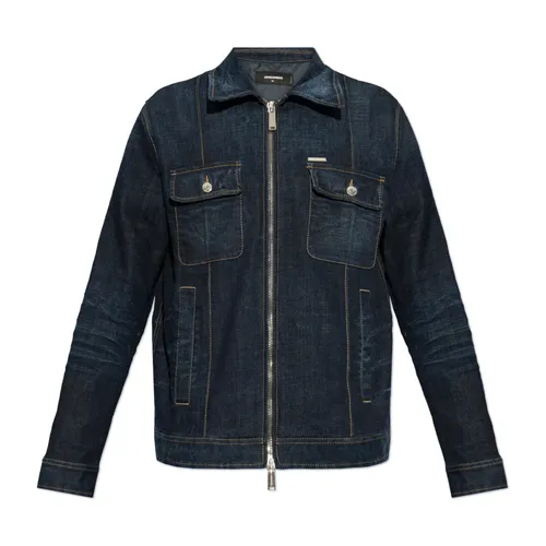 Jackets > Denim Jackets - - Dsquared2 - Modalova