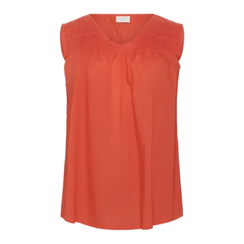 Tops > Sleeveless Tops - - Kaffe Curve - Modalova