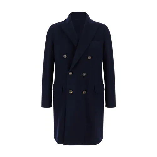 Coats > Double-Breasted Coats - - Eleventy - Modalova