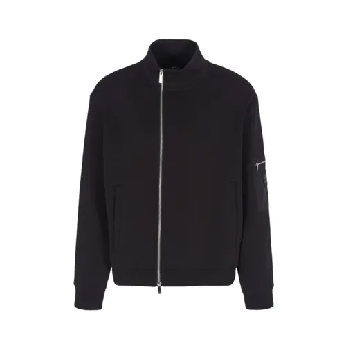 Sweatshirts & Hoodies > Zip-throughs - - Armani Exchange - Modalova