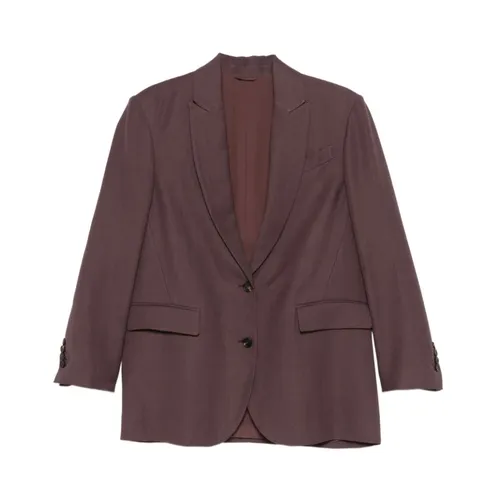Jackets > Blazers - - Brunello Cucinelli - Modalova