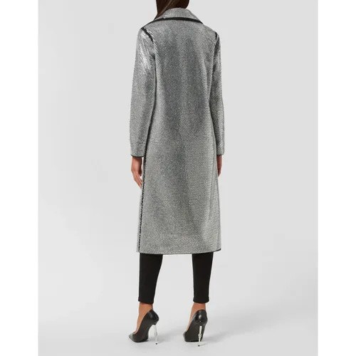 Coats > Single-Breasted Coats - - Philipp Plein - Modalova