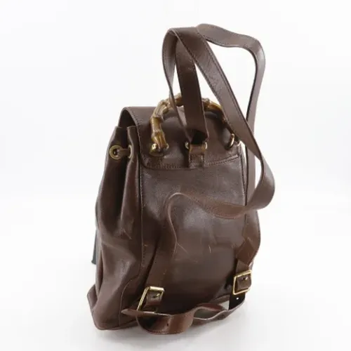 Pre-owned > Pre-owned Bags > Pre-owned Backpacks - - Gucci Vintage - Modalova