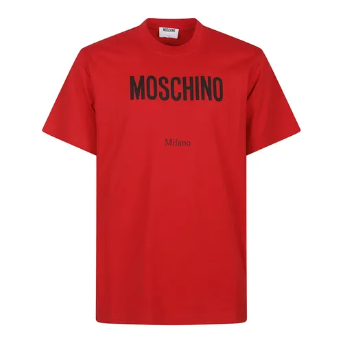 Moschino - Tops > T-Shirts - Red - Moschino - Modalova