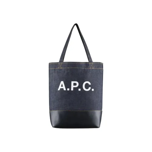 A.p.c. - Bags > Tote Bags - Blue - A.p.c. - Modalova