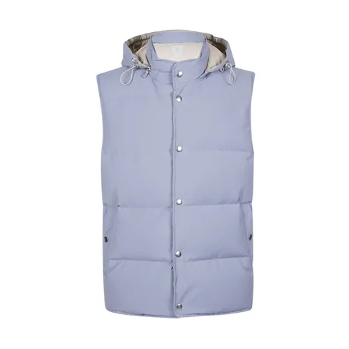 Eleventy - Jackets > Vests - Blue - Eleventy - Modalova