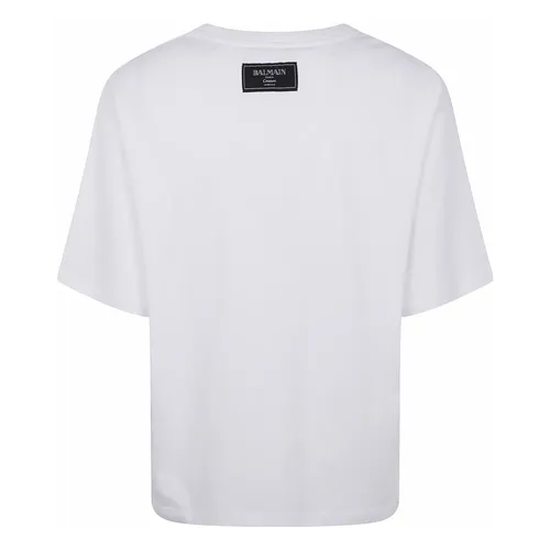 Balmain - Tops > T-Shirts - White - Balmain - Modalova