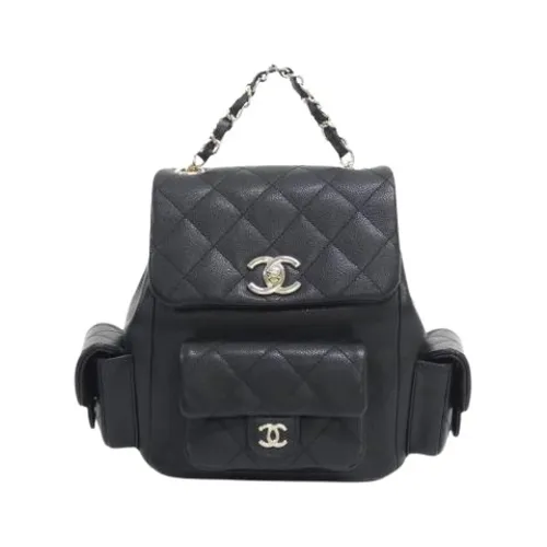 Pre-owned > Pre-owned Bags > Pre-owned Backpacks - - Chanel Vintage - Modalova