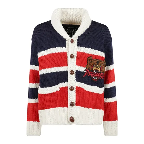 Knitwear > Cardigans - - Dsquared2 - Modalova