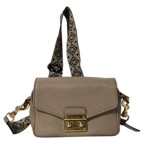 Pre-owned > Pre-owned Bags > Pre-owned Cross Body Bags - - Miu Miu Pre-owned - Modalova