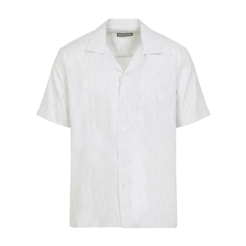 Shirts > Short Sleeve Shirts - - Canali - Modalova