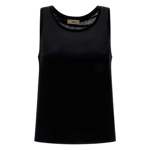 Tops > Sleeveless Tops - - Herno - Modalova