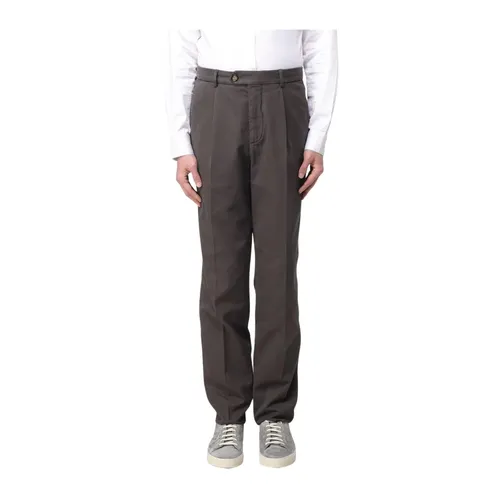 Trousers > Straight Trousers - - Brunello Cucinelli - Modalova