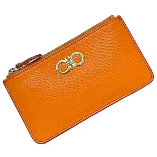 Pre-owned > Pre-owned Accessories > Pre-owned Wallets - - Salvatore Ferragamo Pre-owned - Modalova