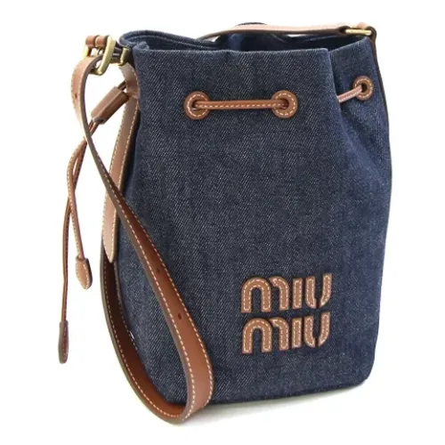 Pre-owned > Pre-owned Bags > Pre-owned Bucket Bags - - Miu Miu Pre-owned - Modalova