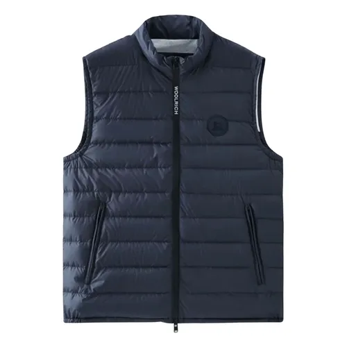 Woolrich - Jackets > Vests - Blue - Woolrich - Modalova